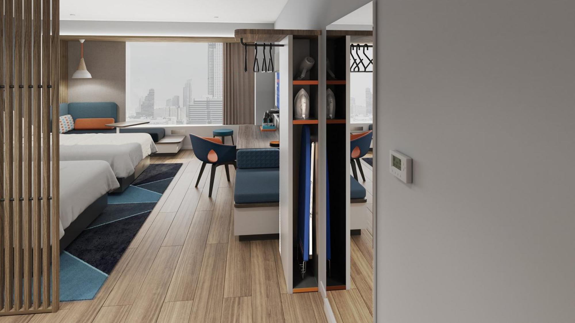 Holiday Inn Express Qingdao Shibei By Ihg Exterior foto