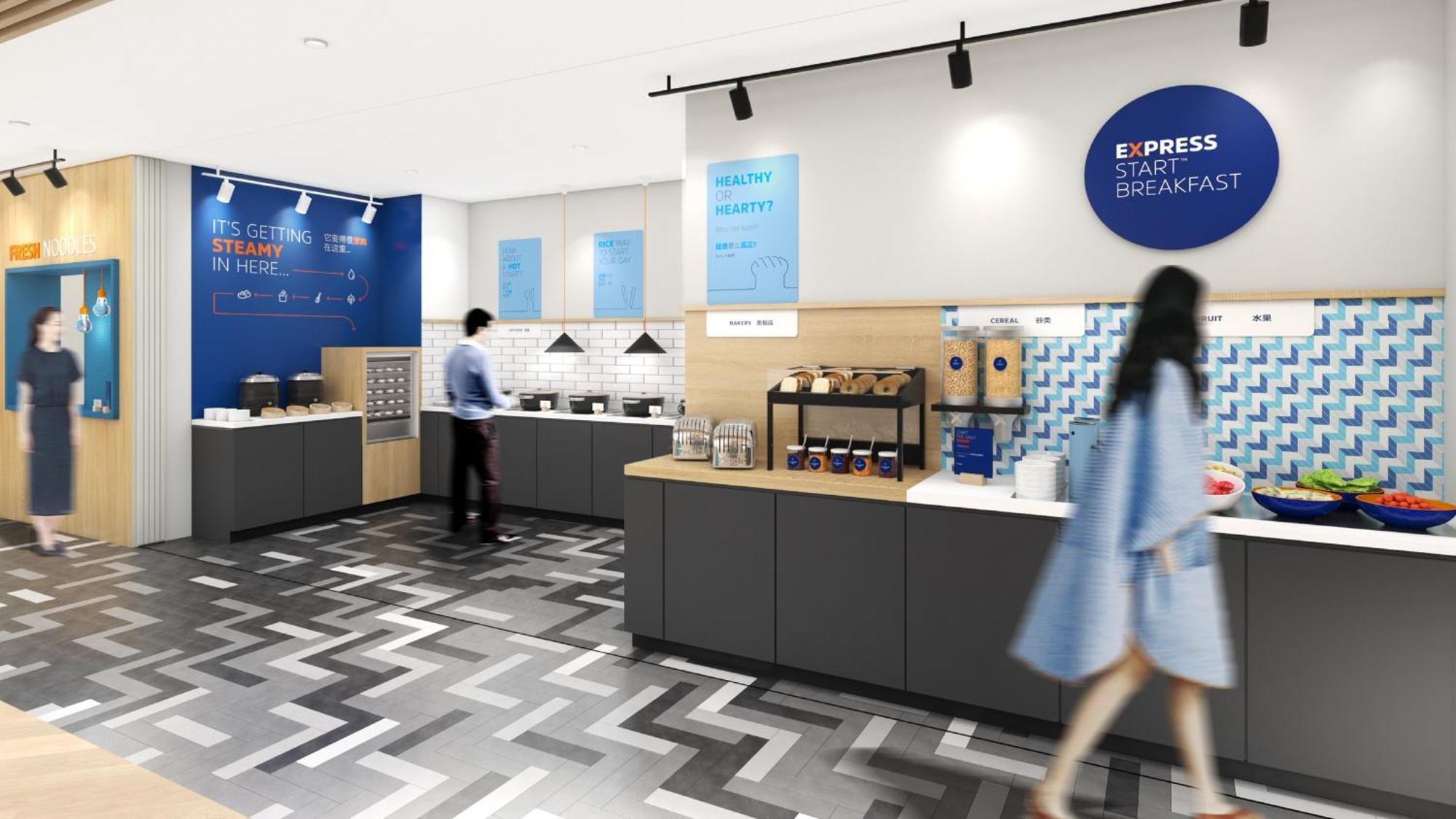 Holiday Inn Express Qingdao Shibei By Ihg Exterior foto